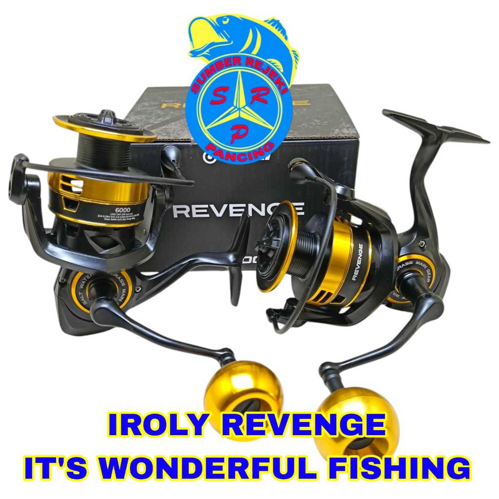 Jual Reel Iroly Revenge Ultimate Jigging Reel | Shopee Indonesia