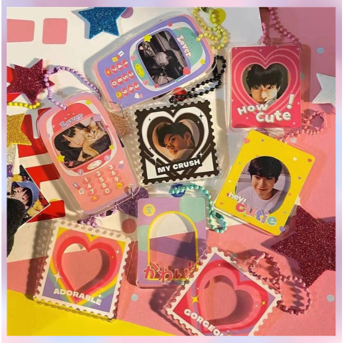 Jual [BS COD] CAHOL 1 INCH Y2K KIYOWO MY CRUSH ACRYLIC PHOTOCARD HOLDER ...