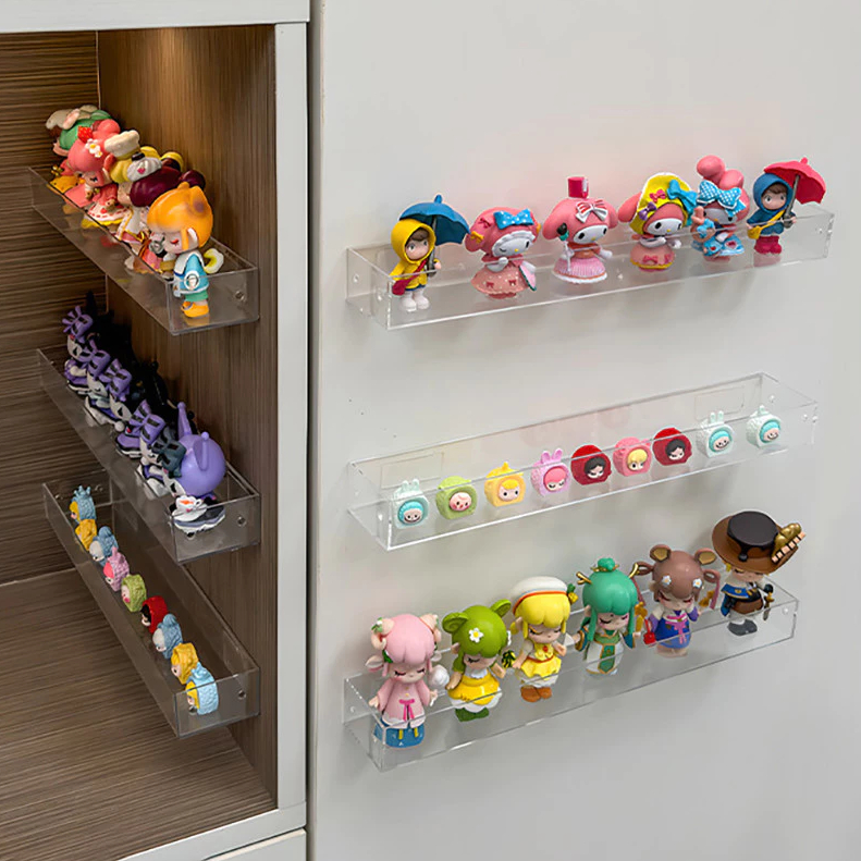 Jual Rak Ambalan Organizer / Stand Display Figure Akrilik Estetik Wall ...