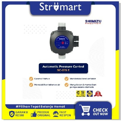 Jual PRESSURE CONTROL OTOMATIS POMPA SHIMIZU SC-015E | Shopee Indonesia