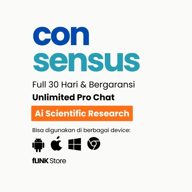 Jual CONSENSUS AI PREMIUM UNLIMITED 30 HARI | Shopee Indonesia