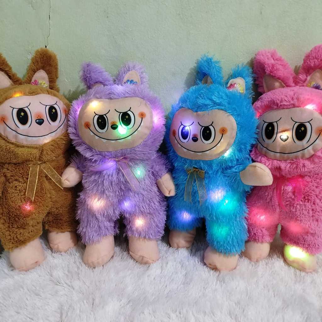 Jual BONEKA LABUBU LED 35 CM LUCU MURAH | Shopee Indonesia