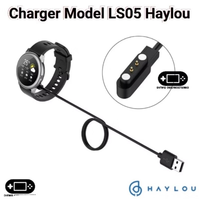 Jual Charger Model LS05 Haylou charging solar 5 pro ls 18 lite ls05s ...