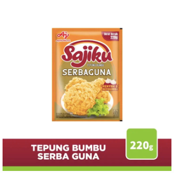 Jual sajiku tepung serbaguna 220gr x 10 sachet - 1 renceng | Shopee ...