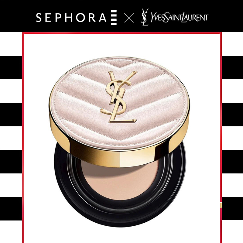 Jual SEPHORA 100 Original YSL LE CUSHION ENCRE DE PEAU LUMINOUS MATTE CUSHION FOUNDATION 14g Shopee Indonesia