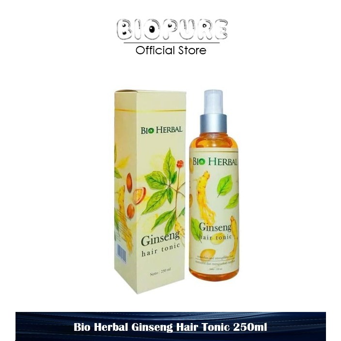Jual BIOPURE Bio Herbal Hair Tonic - 1 Pcs Ginseng Tonik Rambut ...