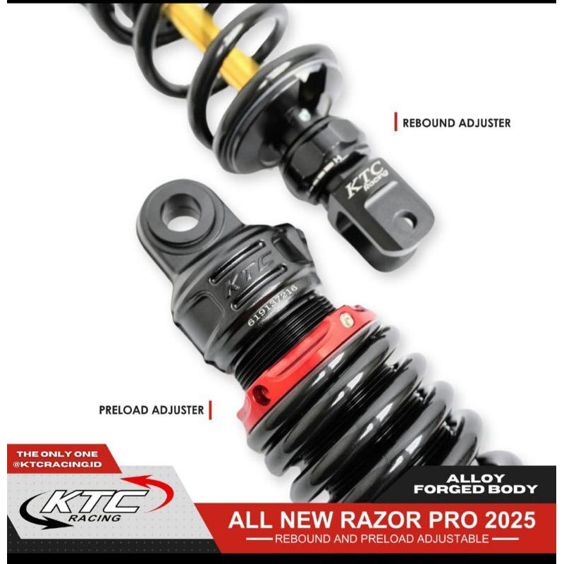 Jual SHOCK KTC RAZOR PRO SHOCK BELAKANG KTC ORIGINAL VARIO 125 150 BEAT ...