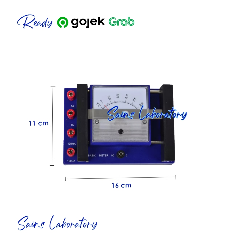 Jual Basic Meter Ammeter Meter Dasar Alat Tegangan Listrik Alat Arus ...