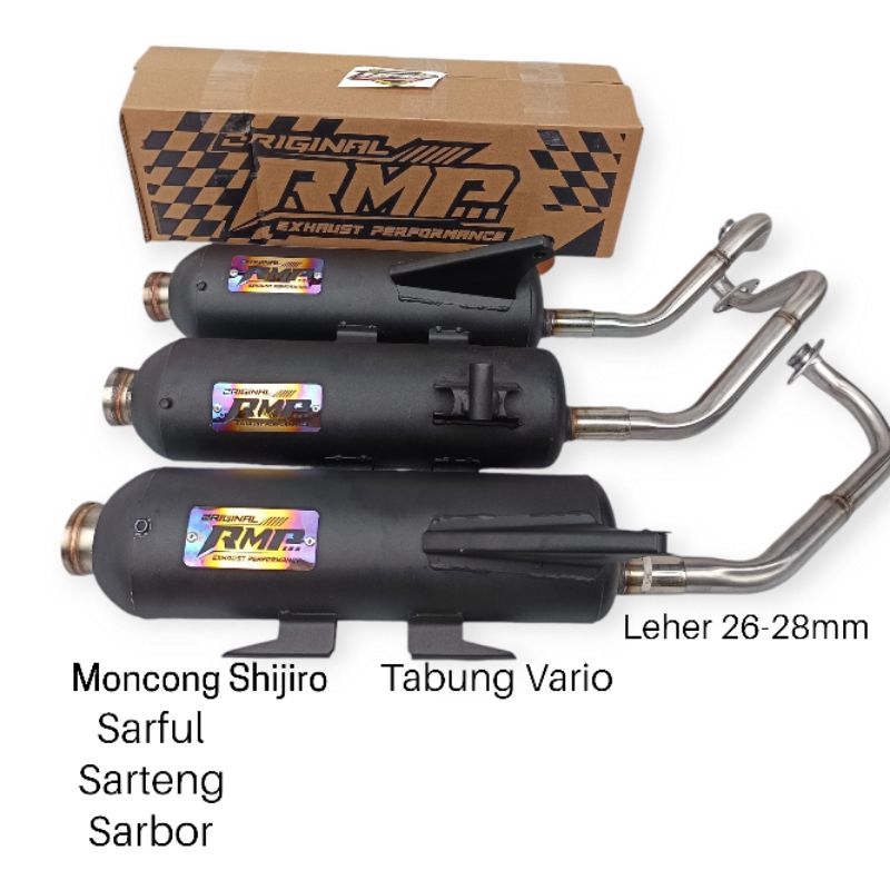 Jual Knalpot Moncong Shijiro Sarbor Beat fi, Vario, Mio, Nmax, Aerox ...