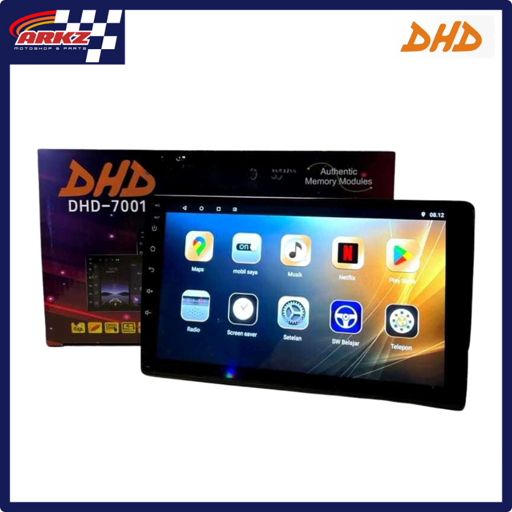 Jual DHD 7001 Head Unit Android DHD 9 inch 2/32 Carplay Android Auto ...