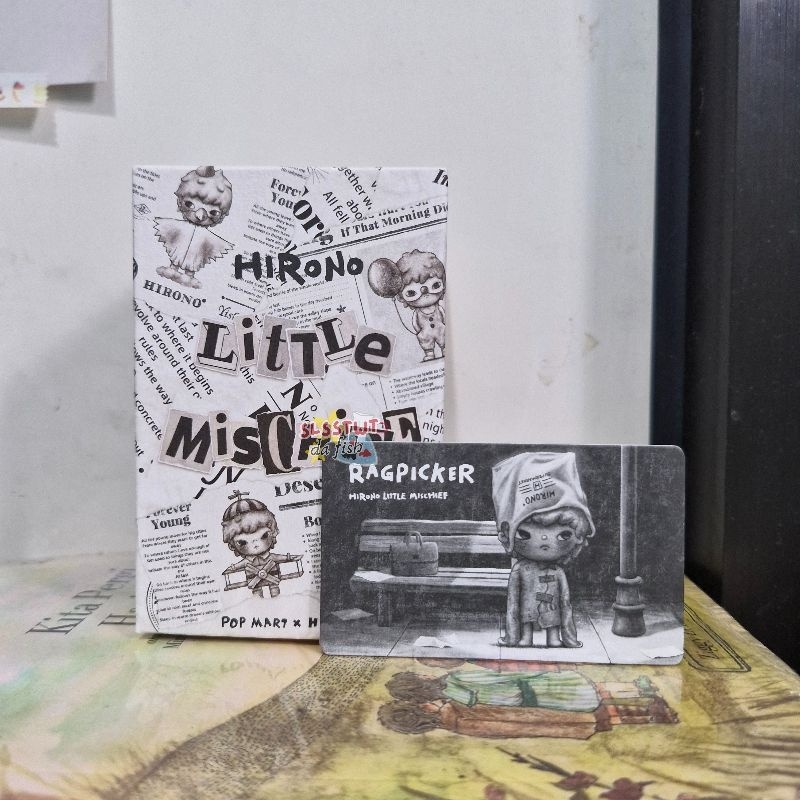 Jual [READY] pop mart popmart hirono little mischief ragpicker, the ...