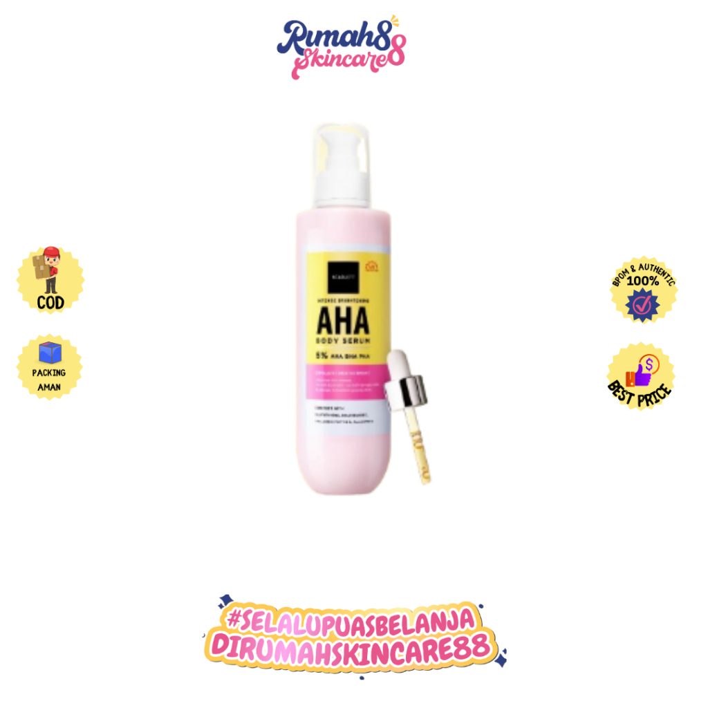 Jual SCARLETT Whitening Intense Brightening AHA Body Serum 5% AHA BHA ...