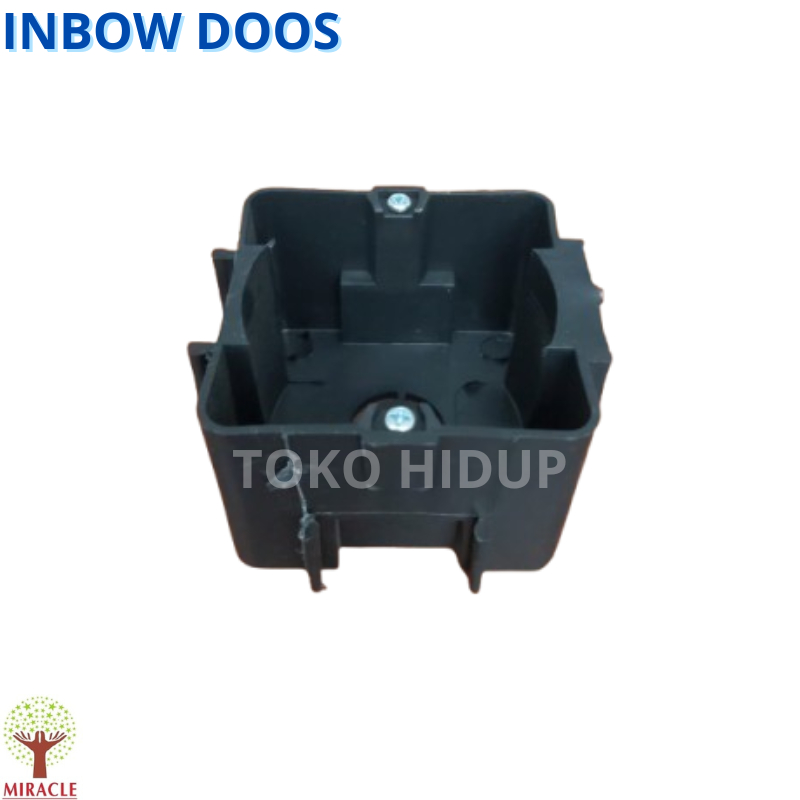 Jual Inbow Dos Embow Dos Kotak Warna Hitam Bahan Tebal | Shopee Indonesia
