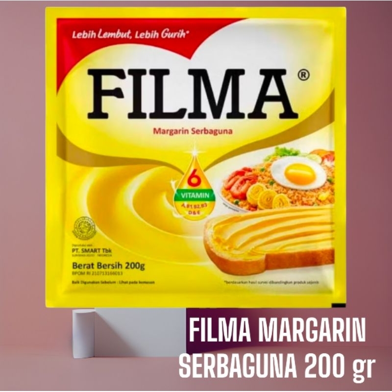 Jual FILMA MARGARIN SERBAGUNA 200 GR | Shopee Indonesia