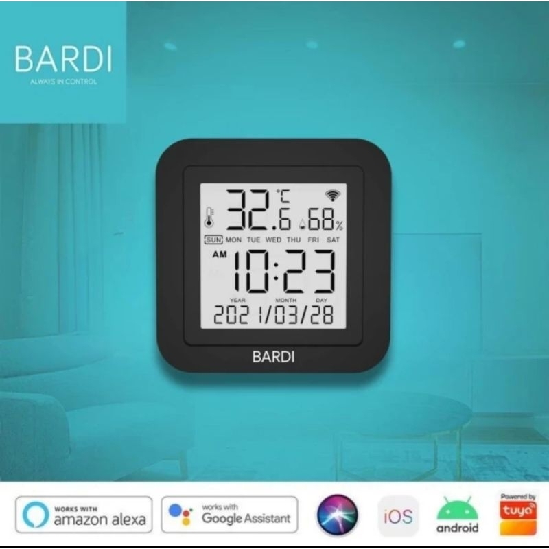 Jual BARDI Smart IR Remote Control with Temperature & Humidity Display ...