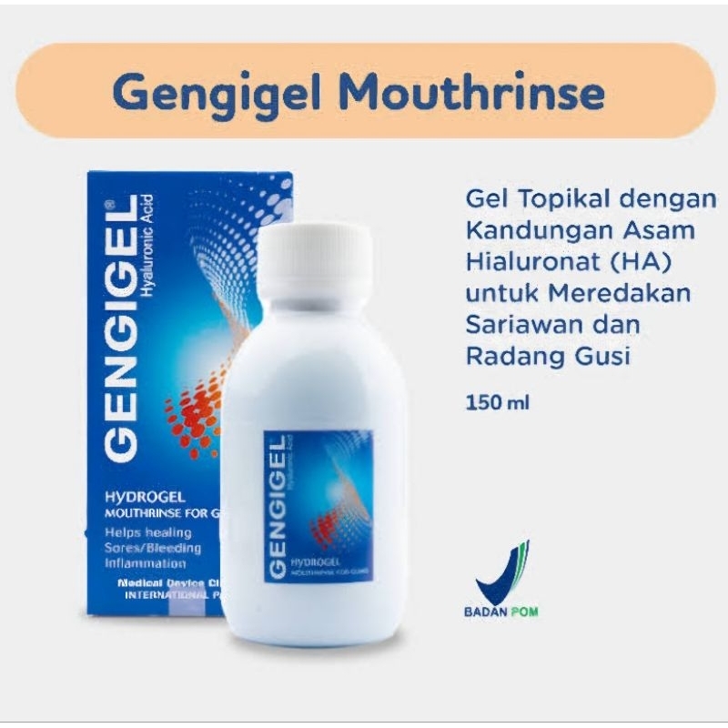 Jual Obat Kumur GENGIGEL Mouthwash Mouthrinse Mouth rinse | Shopee ...