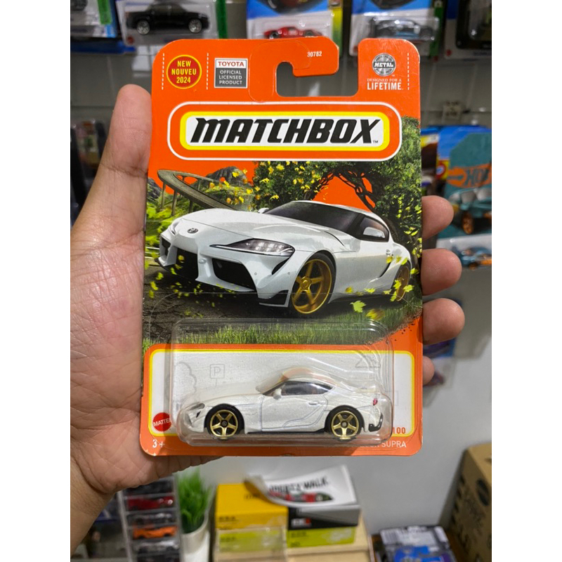 Voiture Miniature Matchbox Toyota Supra GR 2025 - Échelle 1:64 - Métal - Rare Et Neuf