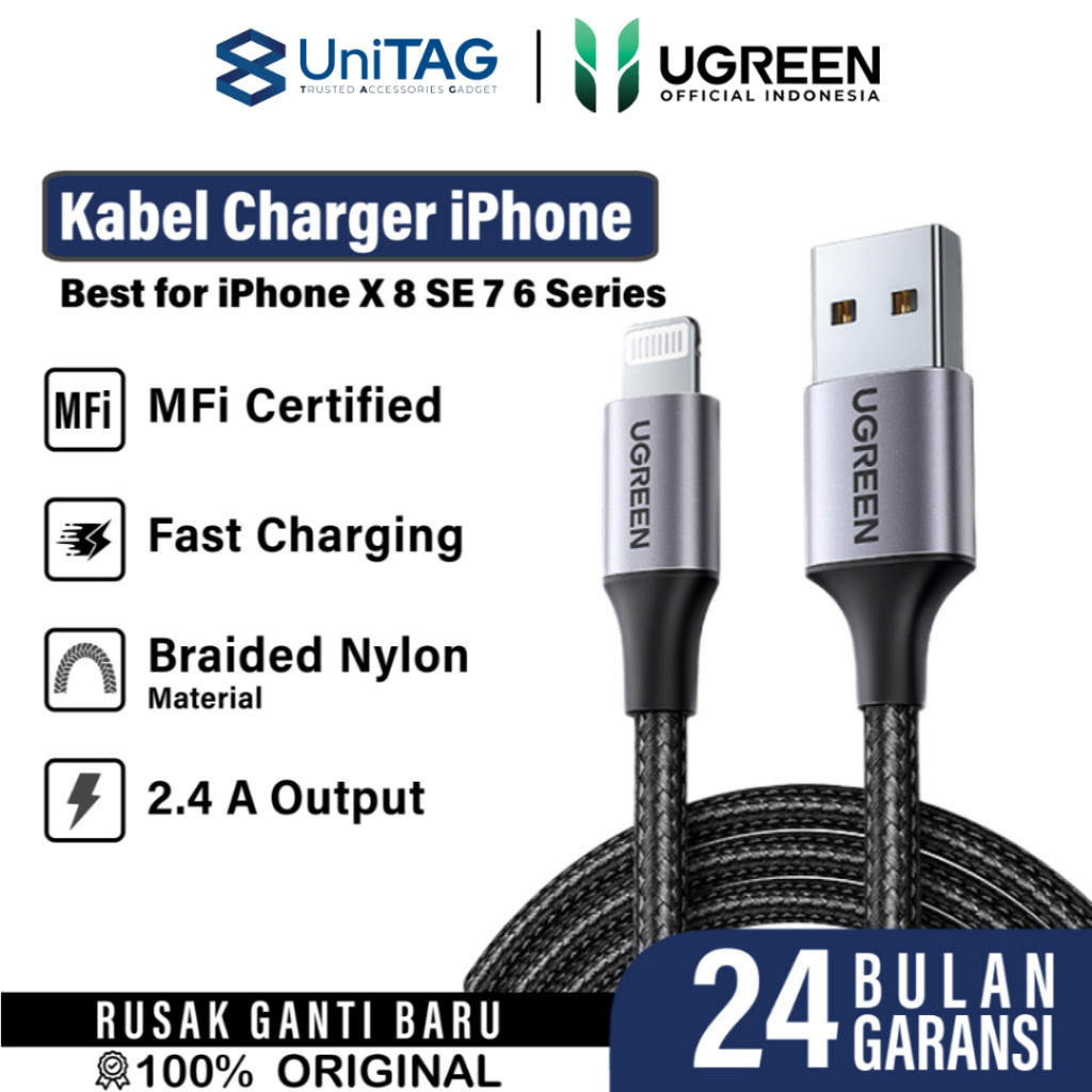 Usb Cable Iphone Se Kabel Usb UGREEN Kabel Data Fast Charging