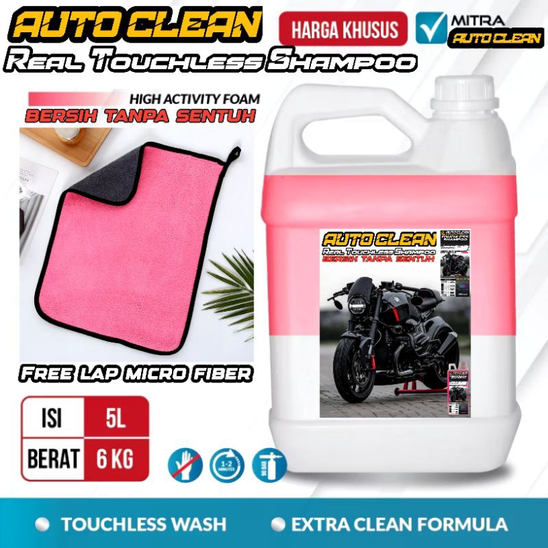 Jual Shampo Touchless Autoclean Turbo Gen-3 , kemasan 5 liter | Shopee ...