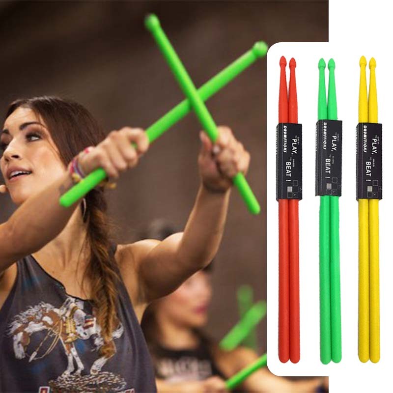 Jual 1 Pasang Nylon Stick Cardio Fit Stik Drum Nylon Drumsticks Stick ...