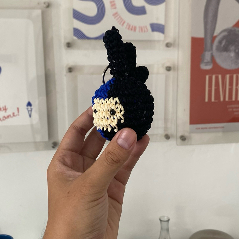 Jual Gantungan Kunci Amigurumi Balaclava Rajutan Handmade Keychain ...