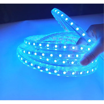 Lampu Selang Led Strip Smd 5050 220V Paket 1 10 Meter Free Soket 1Pcs (Sudah Pasang Soket) Ac