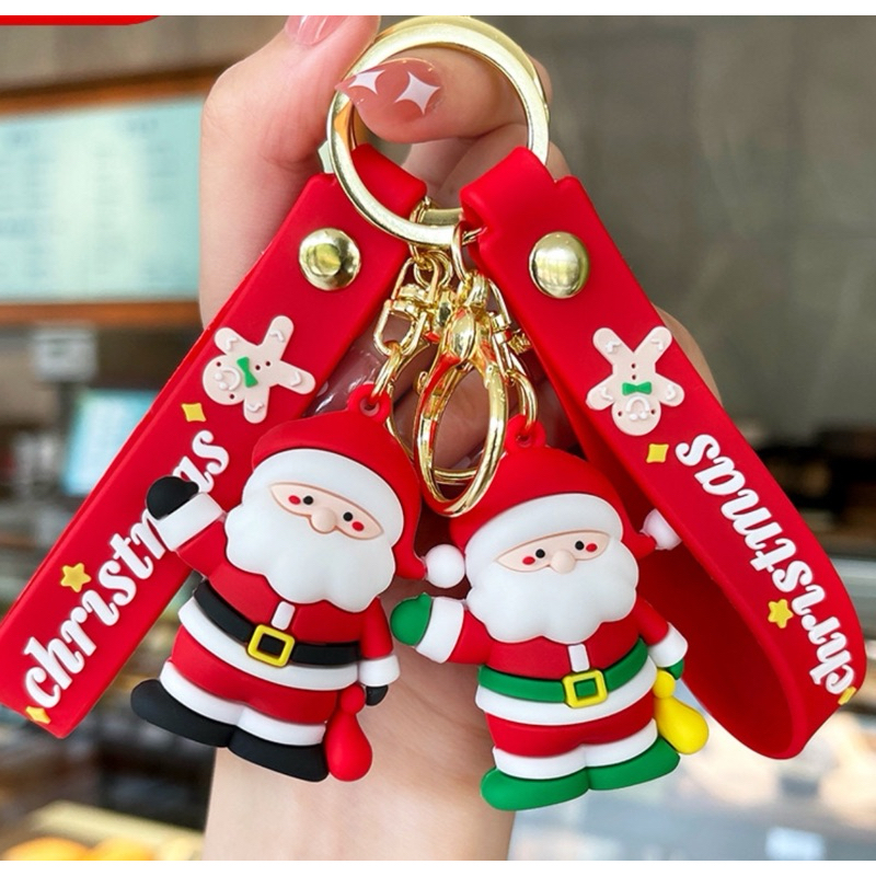 Jual Gantungan Kunci Natal Christmas Keychain Strap Tukar Kado Hadiah ...