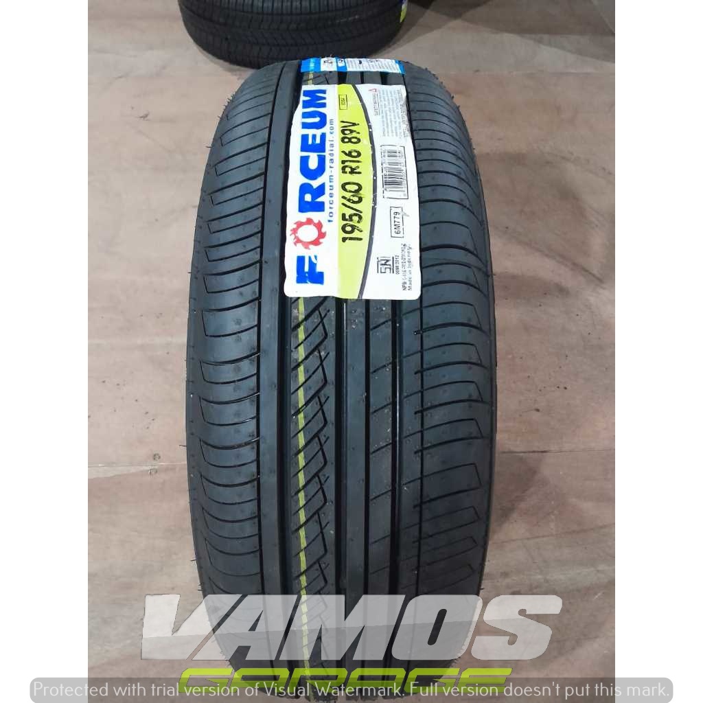 Jual BAN MOBIL FORCEUM 195 60 R16 COCOK BUAT MBIL HONDA FREED,LIVINA ...