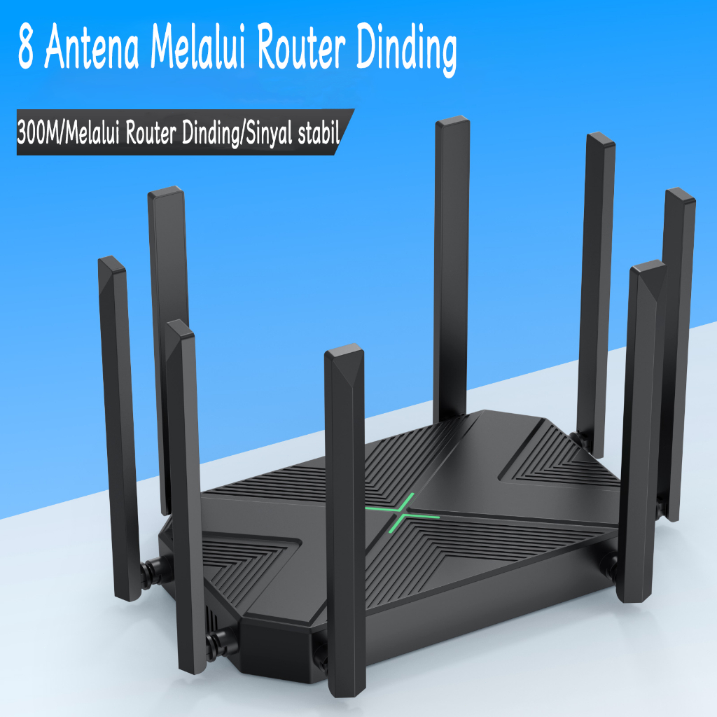 Jual 8 Antena Router Multifungsi 1200M Penguat penguat sinyal nirkabel ...