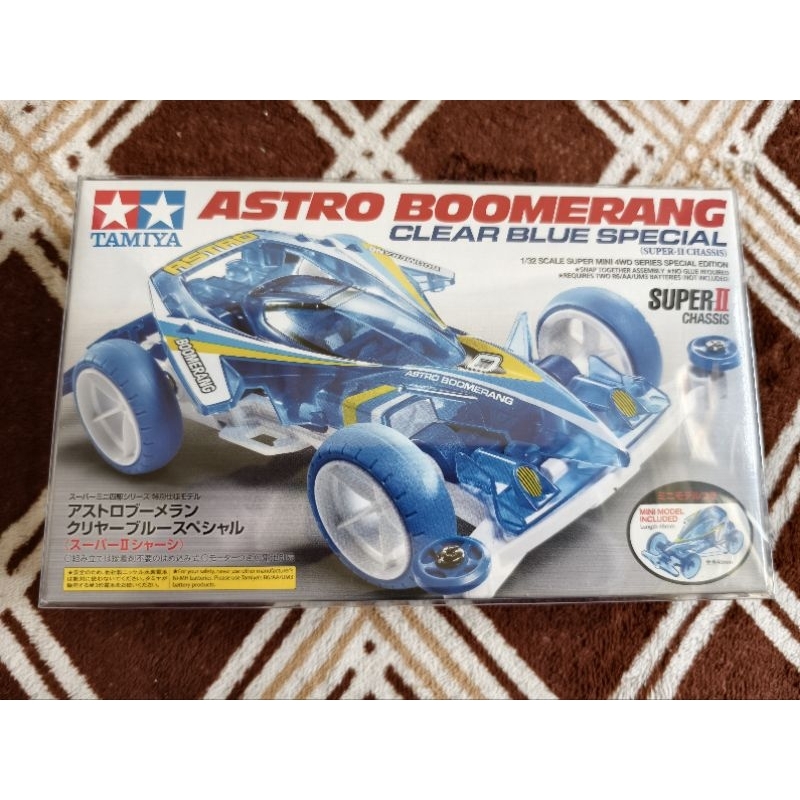 Jual Tamiya Astro Boomerang Clear Blue | Shopee Indonesia