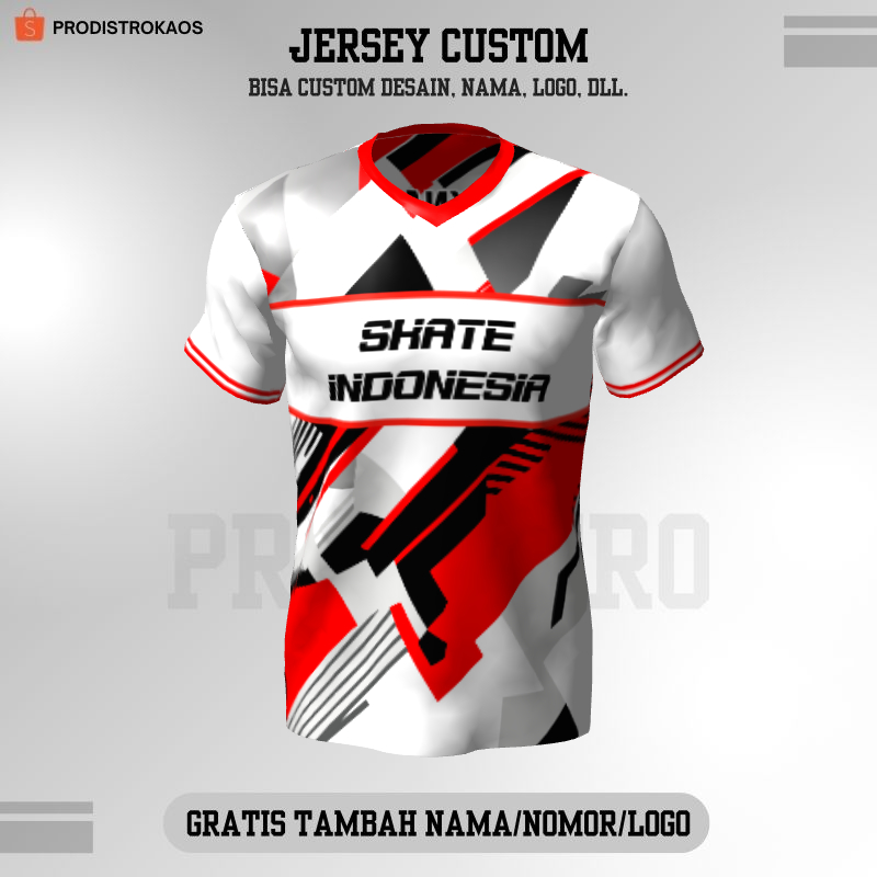 Jual Jersey Komunitas Sepatu Roda Indonesia 11 - Bisa Custom Desain ...