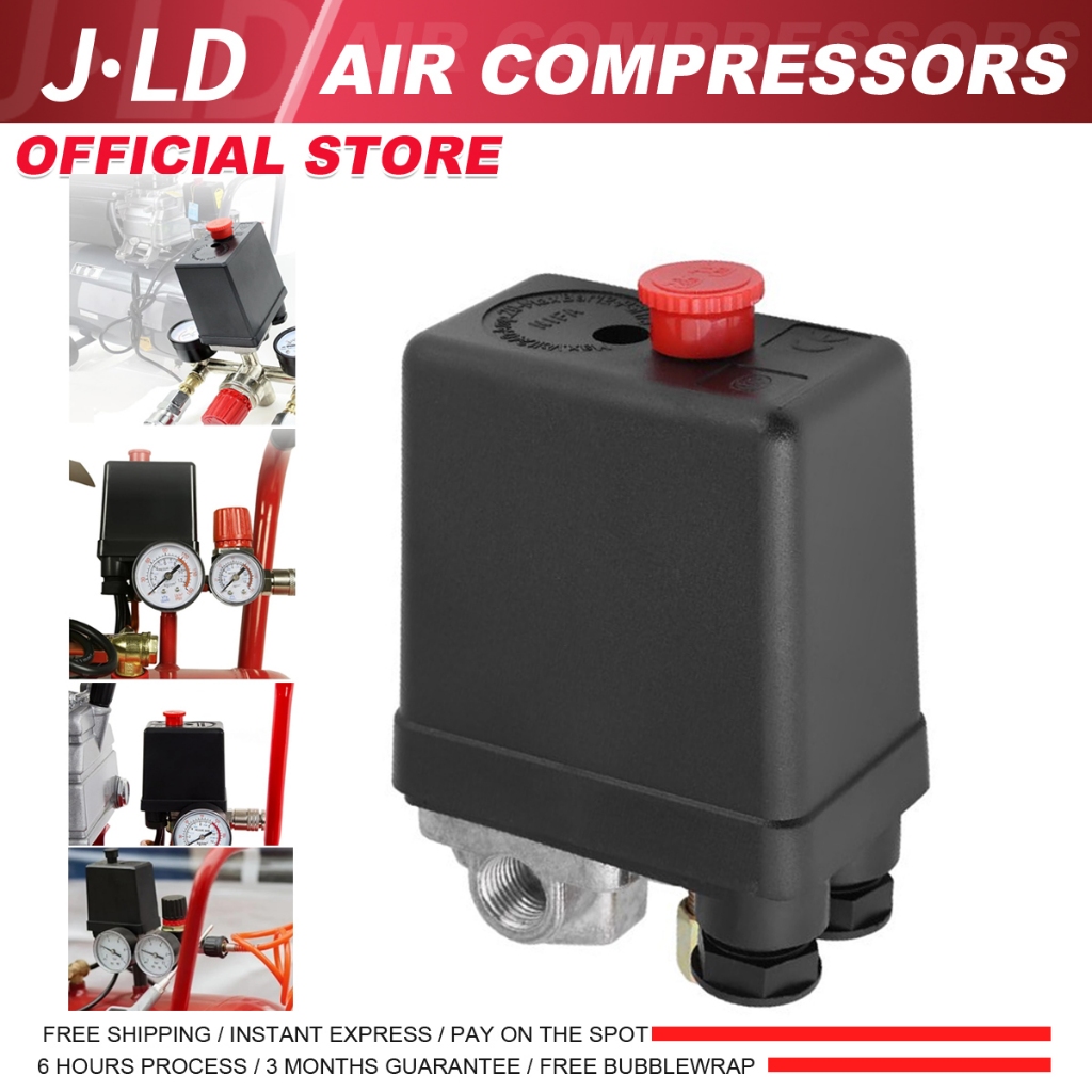 Jual JLD Otomatis Kompresor Angin 4-Lubang Automatic Pressure Switch ...