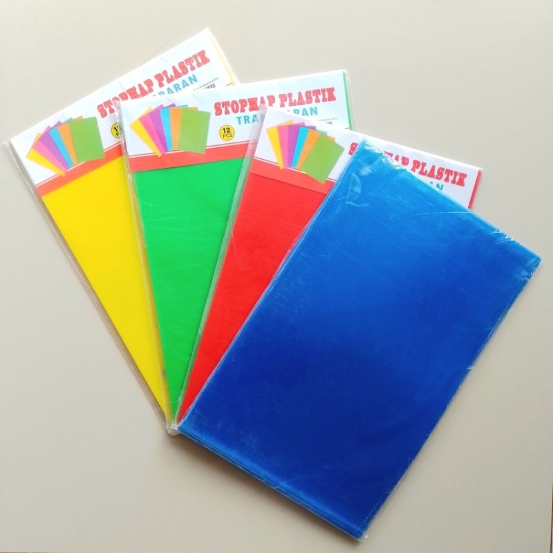 Jual Map L Stopmap Plastik Warna Kiky Folio [ F4 ] ( Pak ) [ Original ...