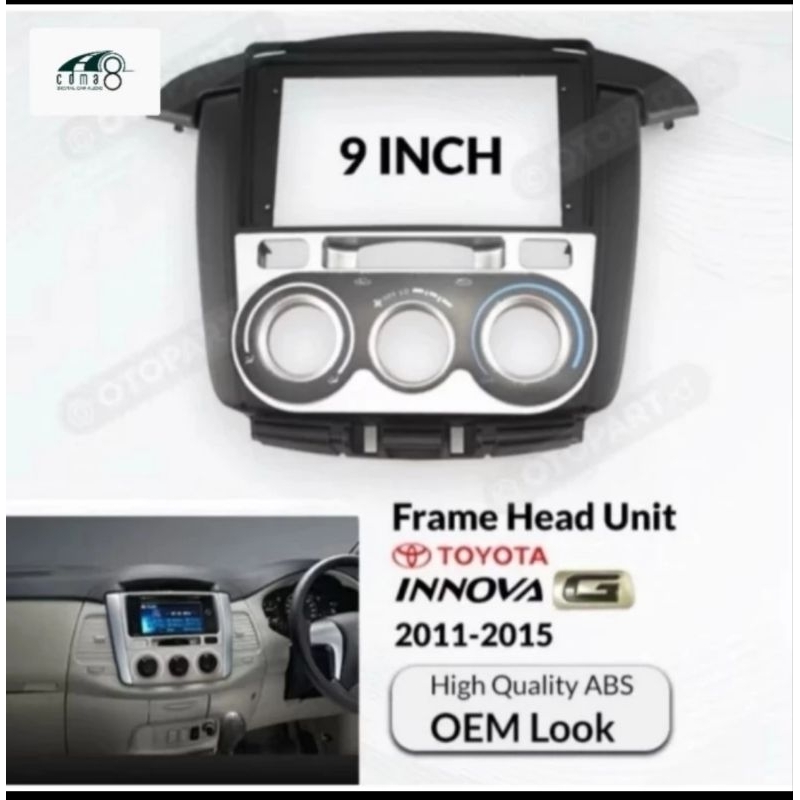 Jual frame innova 9 inch plus kabel pnp | Shopee Indonesia