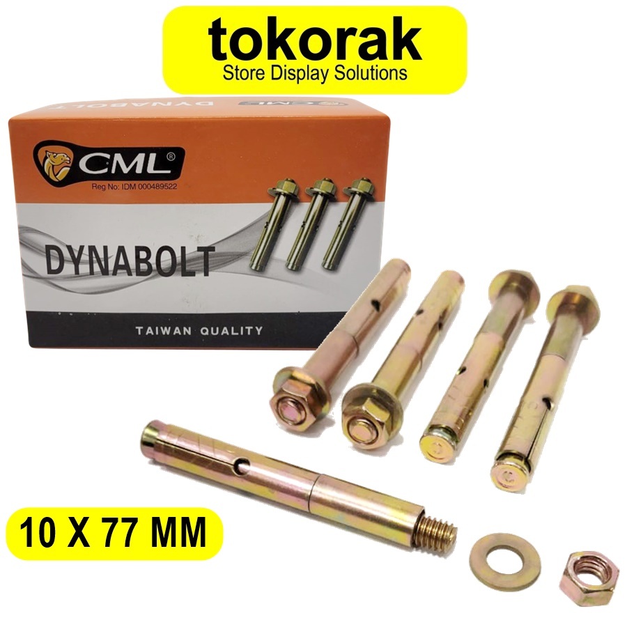 Jual Dynabolt Baut Beton X Mm Camel Dinabolt X Angkur Bolt M M X Dina Bolt Dyna