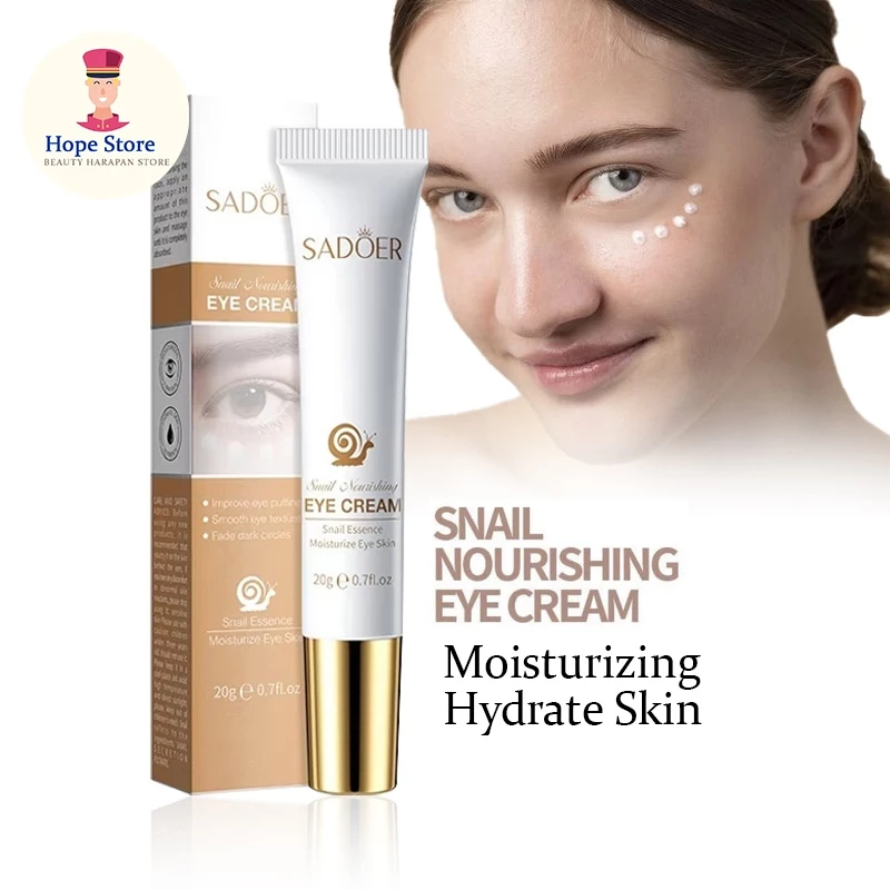 Sadoer Eye Krim Mata Panda 20g Penghilang Kantung Mata Lingkaran Pelembab | AutoStock