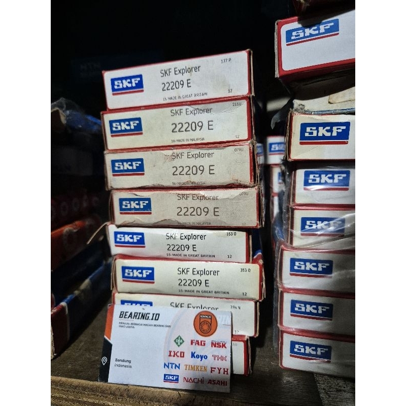 Jual Bearing spherical 22209 E SKF ORIGINAL | Shopee Indonesia