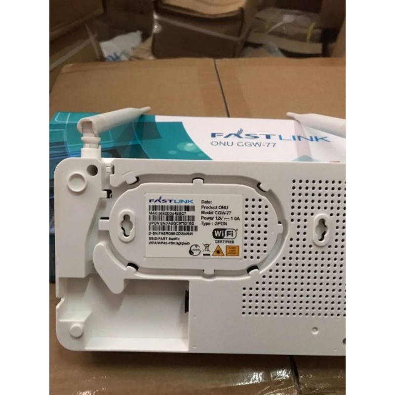 Jual Router UNO/ONT Fastlink GPON CGW-77 V3 Kondisi Baru | Shopee Indonesia