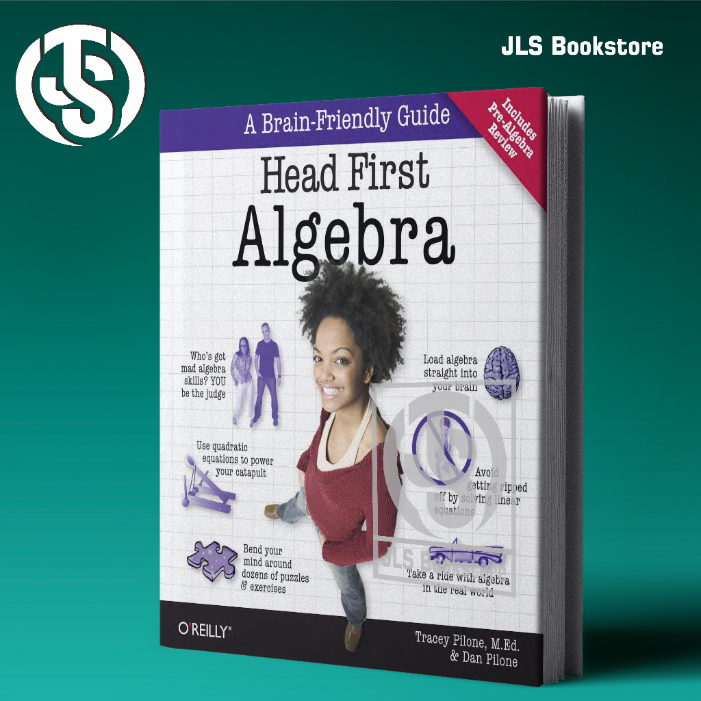 Jual Head First Algebra - Tracey Pilone M.Ed. Dan Pilone | Shopee Indonesia