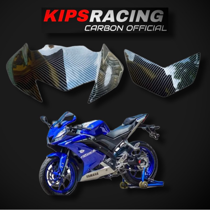 Jual Cover kepala r15 v3 carbon Cover lampu r15 carbon variasi r15 ...