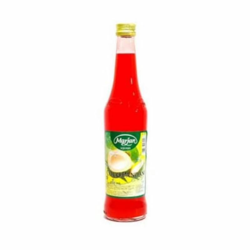 Jual Sirup Marjan Squash Rasa Cocopandan 425 ml | Shopee Indonesia