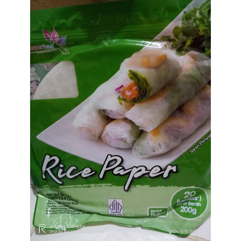 Jual Rice Paper Halal 20 lembar | Shopee Indonesia