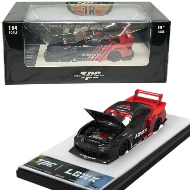 Jual TPC LBWK Silvia S15 Silhouette Advan 1:64 | Shopee Indonesia