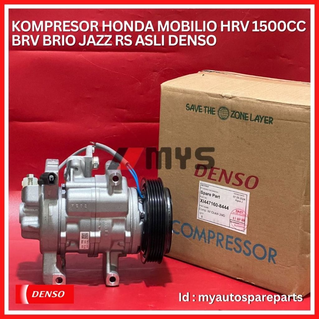 Jual COMPRESSOR AC Mobil HONDA Mobilio HRV 1500CC BRV Brio Jazz RS ...