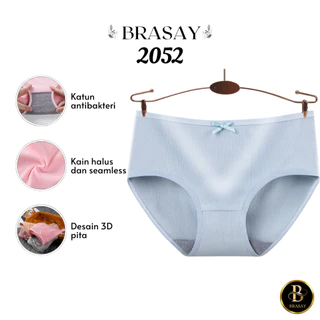 Brasay Celana Dalam Wanita Polos Underwear Wanita Seamless 2052