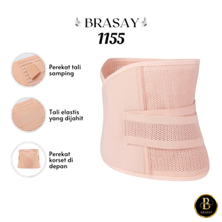 Brasay Korset Shapewear Wanita Pengecil Perut Korset Pinggang Double Perekat 1155