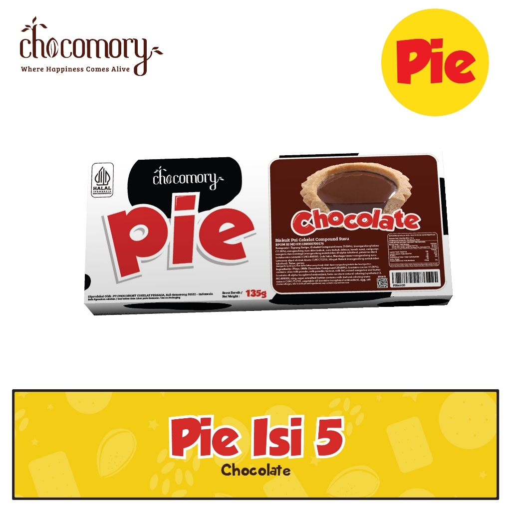 Jual Chocomory Choco Pie Isi 5 - 150 Gr x 1 Pc | Shopee Indonesia