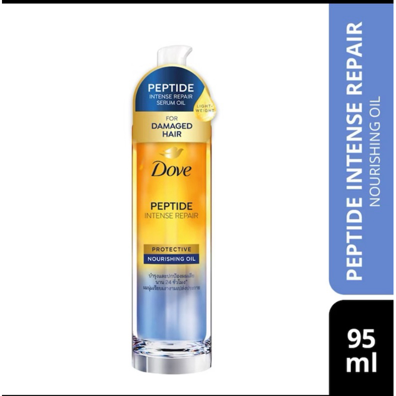 Jual Dove protective nourishing hair oil variant 95ml | Shopee Indonesia