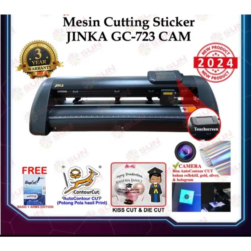 Jual Mesin Cutting Stiker JINKA GC PRO 723 CAM TOUCHSCREEN | Shopee ...