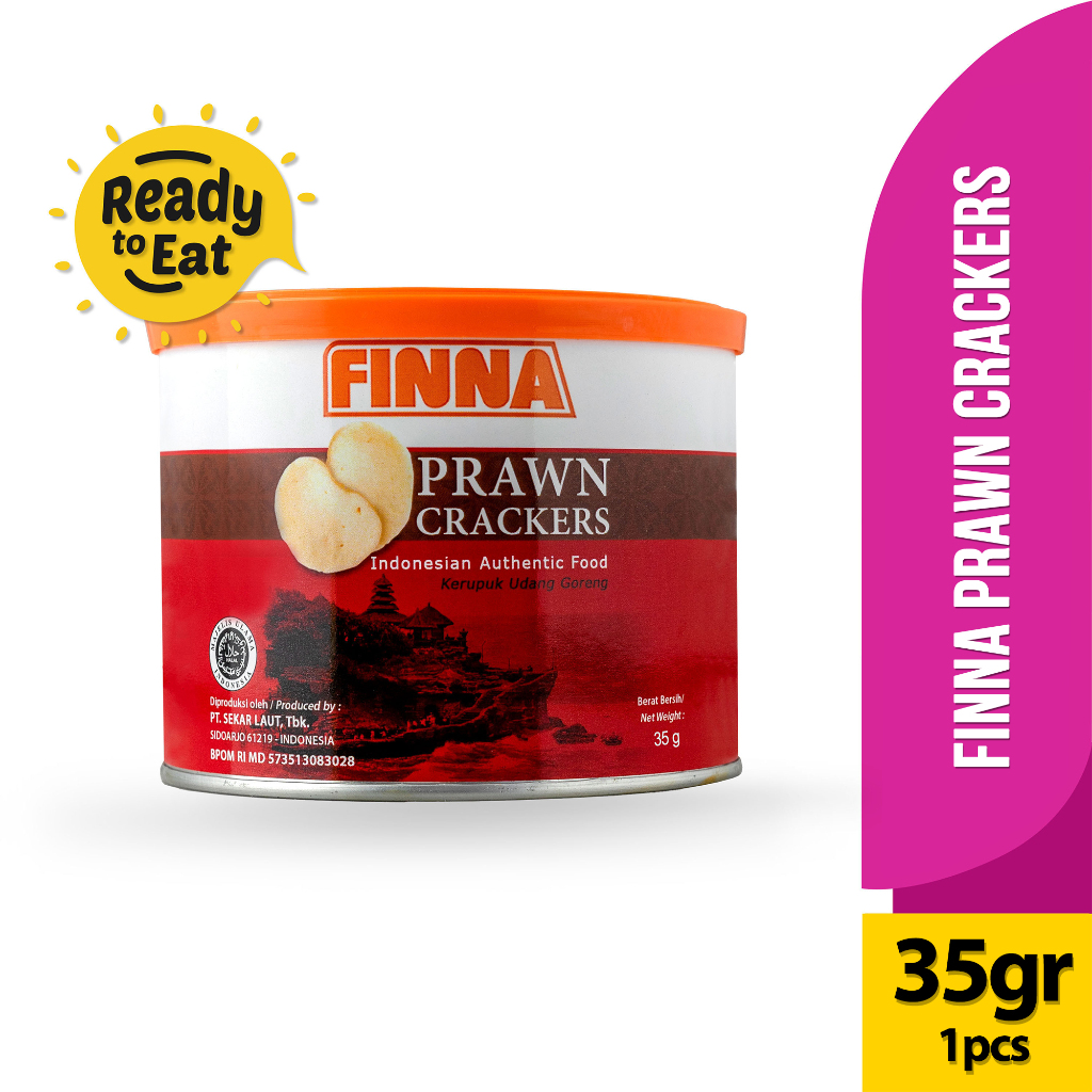 Jual Finna Prawn Crackers (Kaleng) | Shopee Indonesia